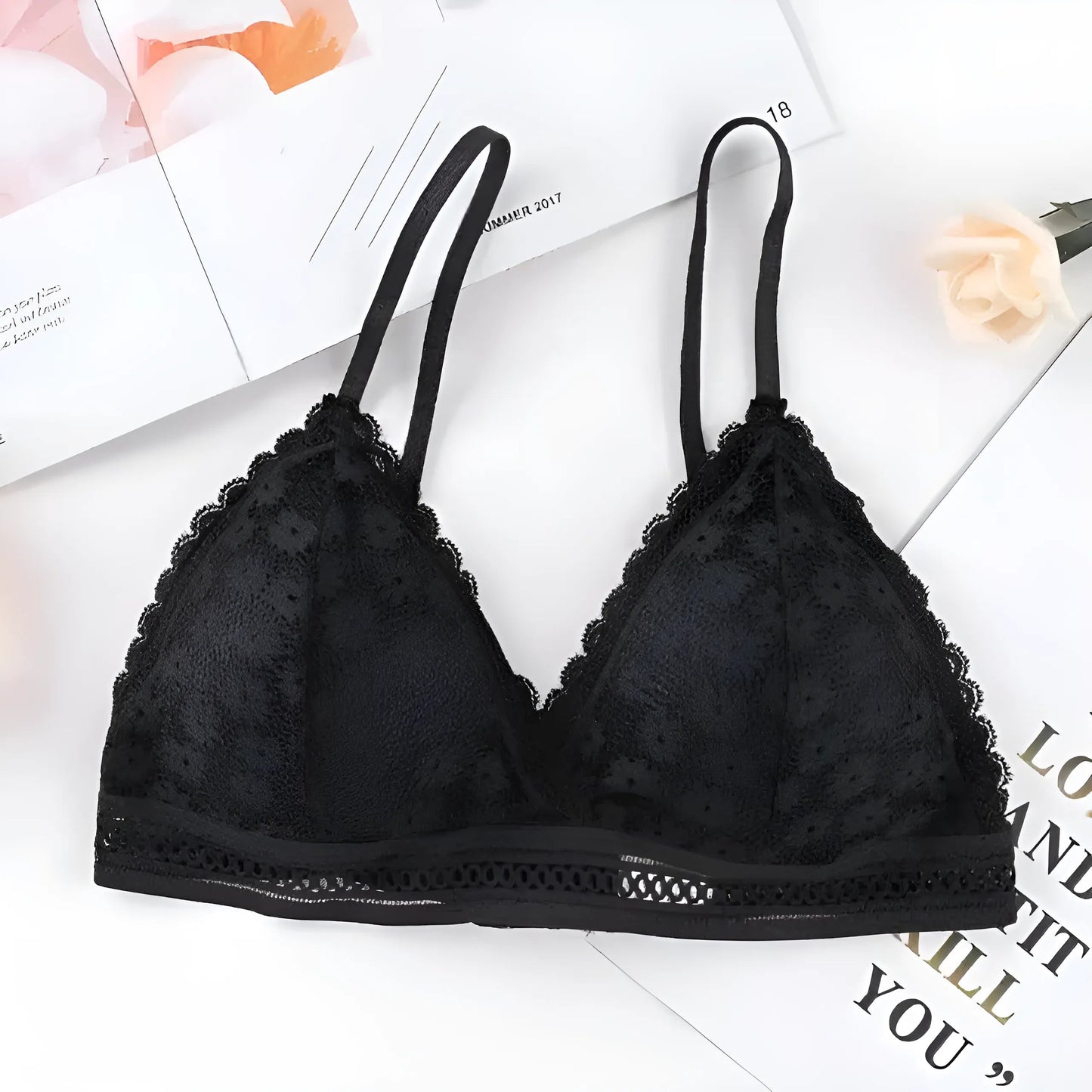 Black Lace Bralette