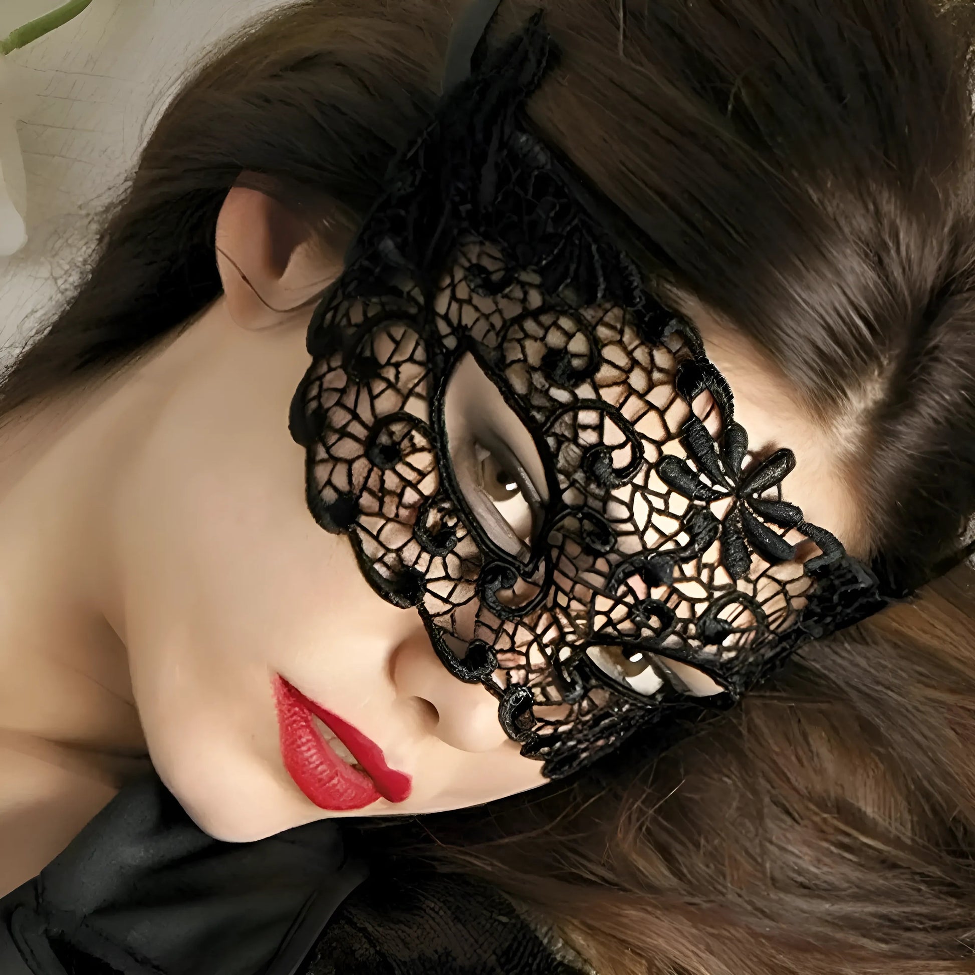 Black Lace Mask