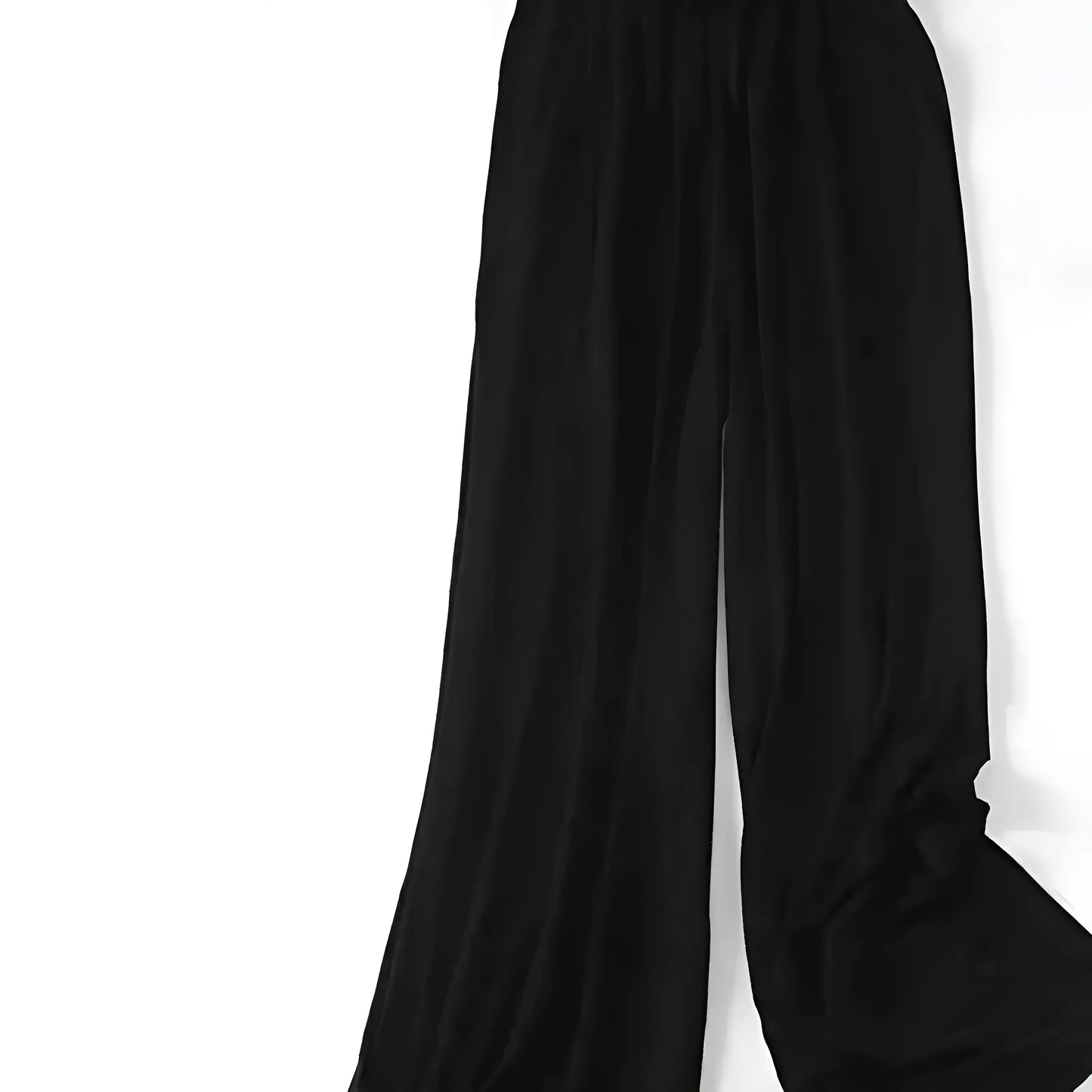 Black Loose Sleep Trousers