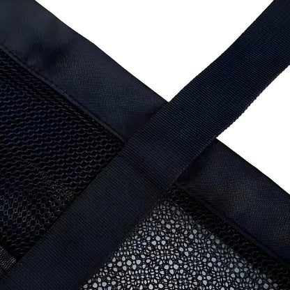 Black Mesh Beach Bag