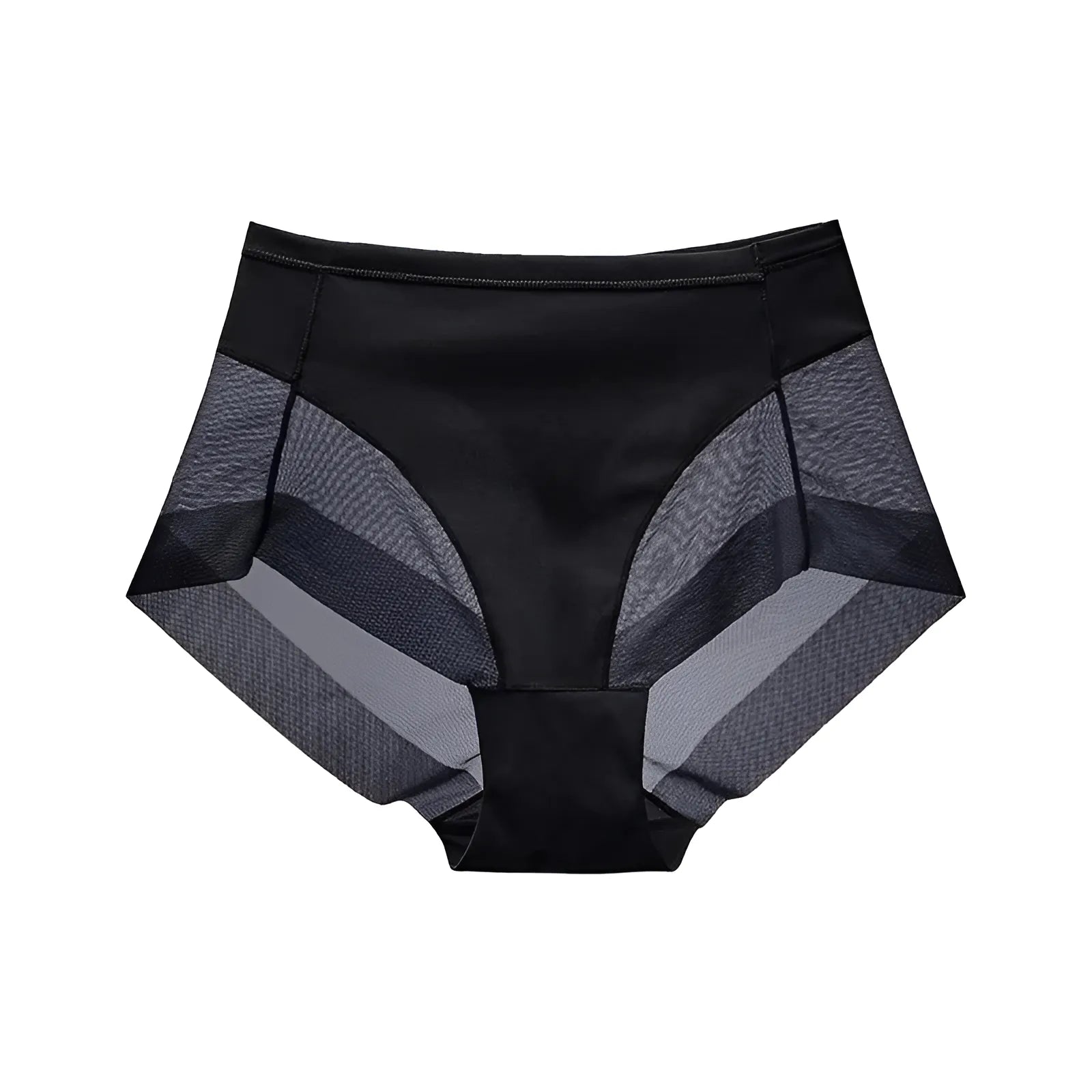 Black Mesh Shaping Briefs