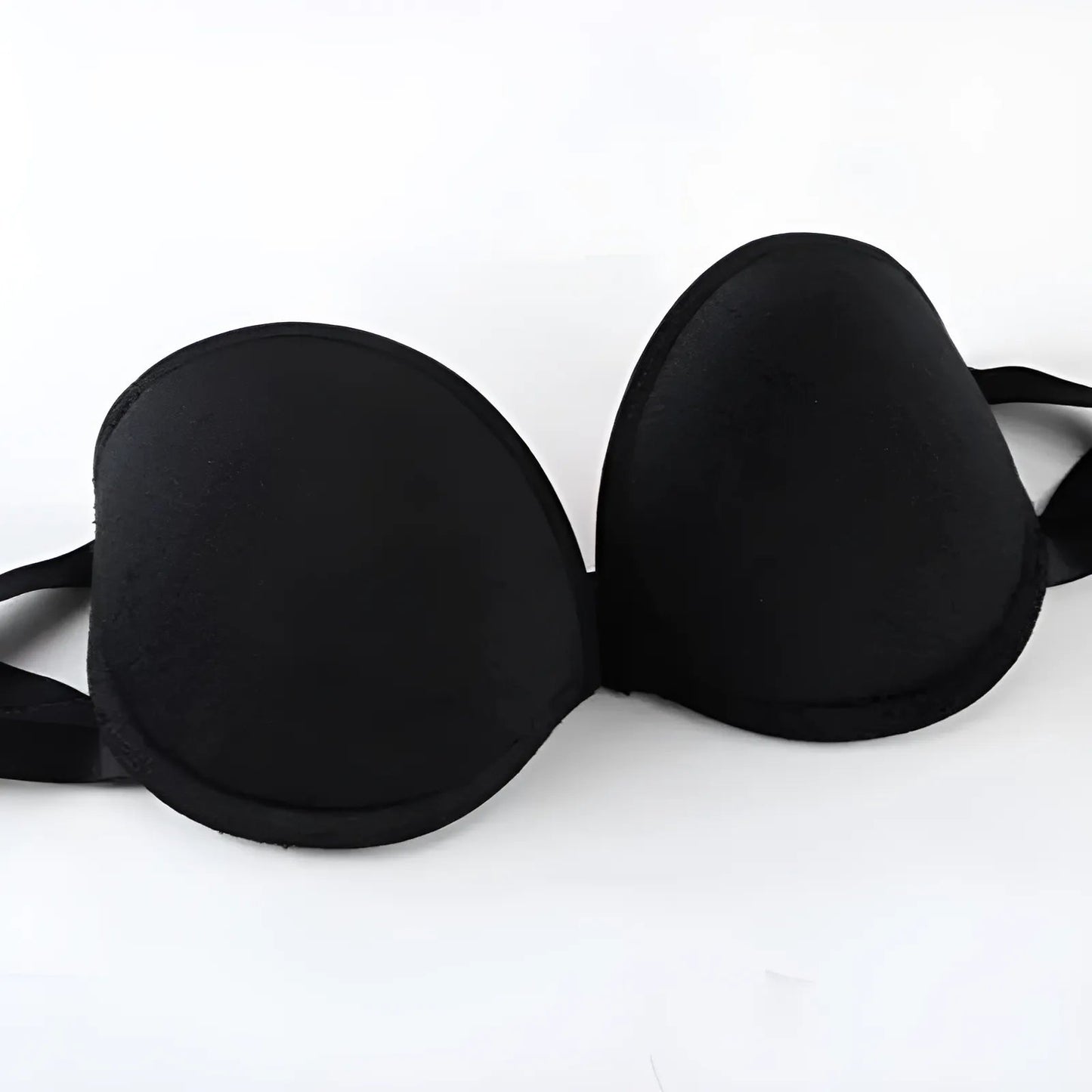 Black Push-Up Bra with Removable Straps