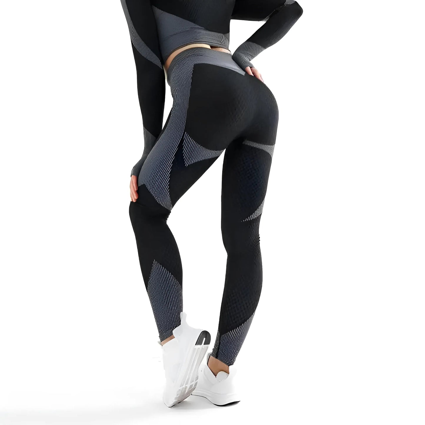 Black Push-Up Effect Sports Leggings