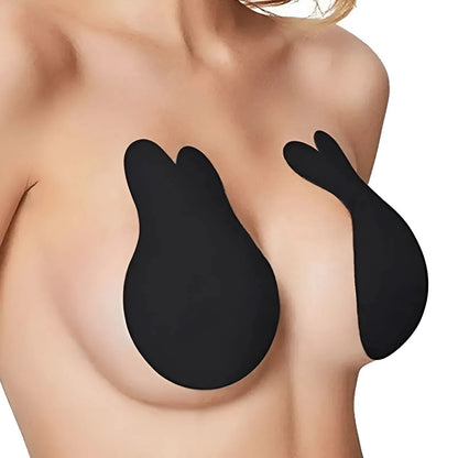 Black Silicone Breast Lift Stickers