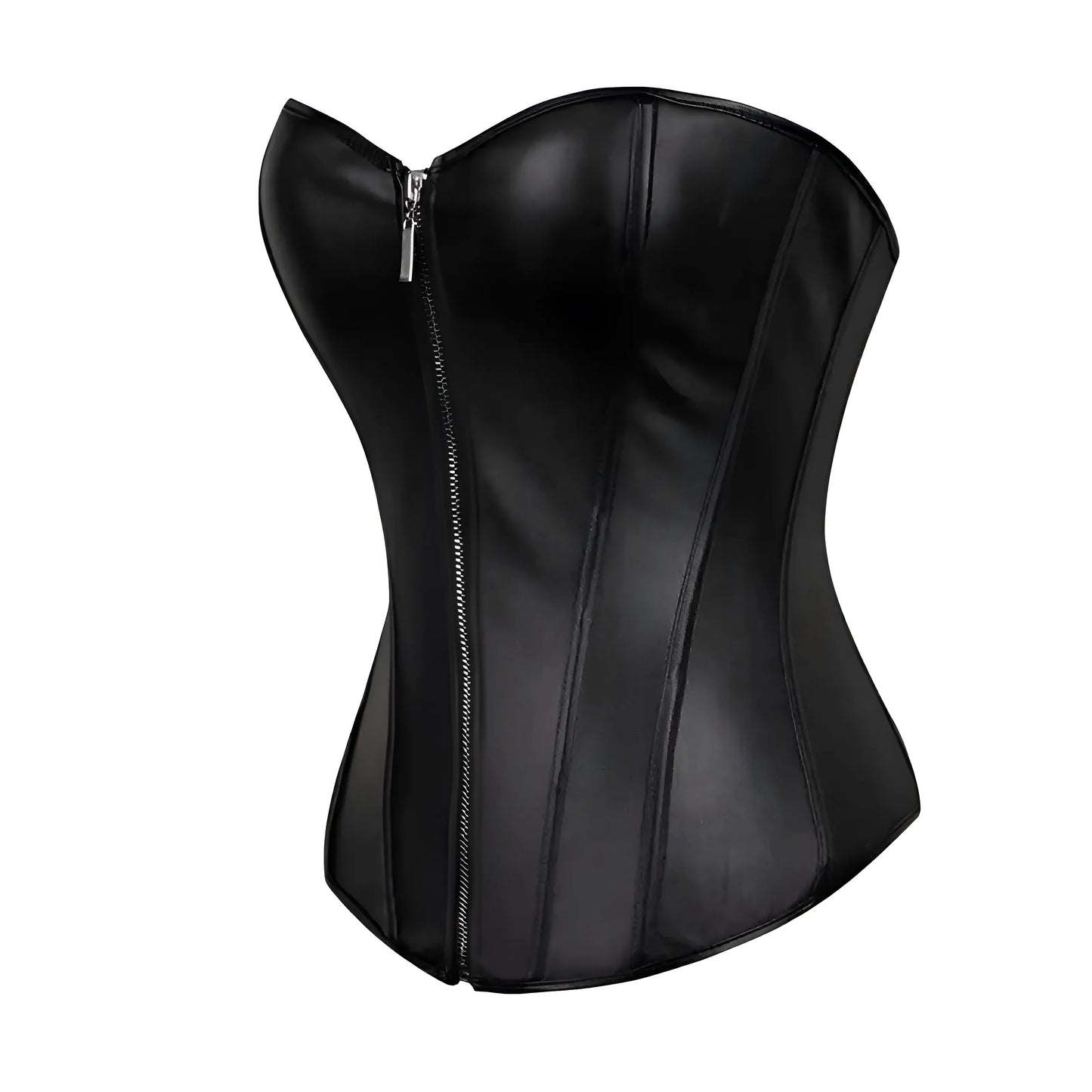 Black Strapless Women's Corset