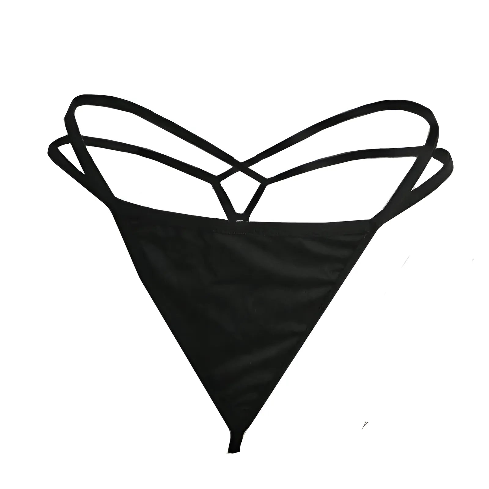 Black Striped Strings