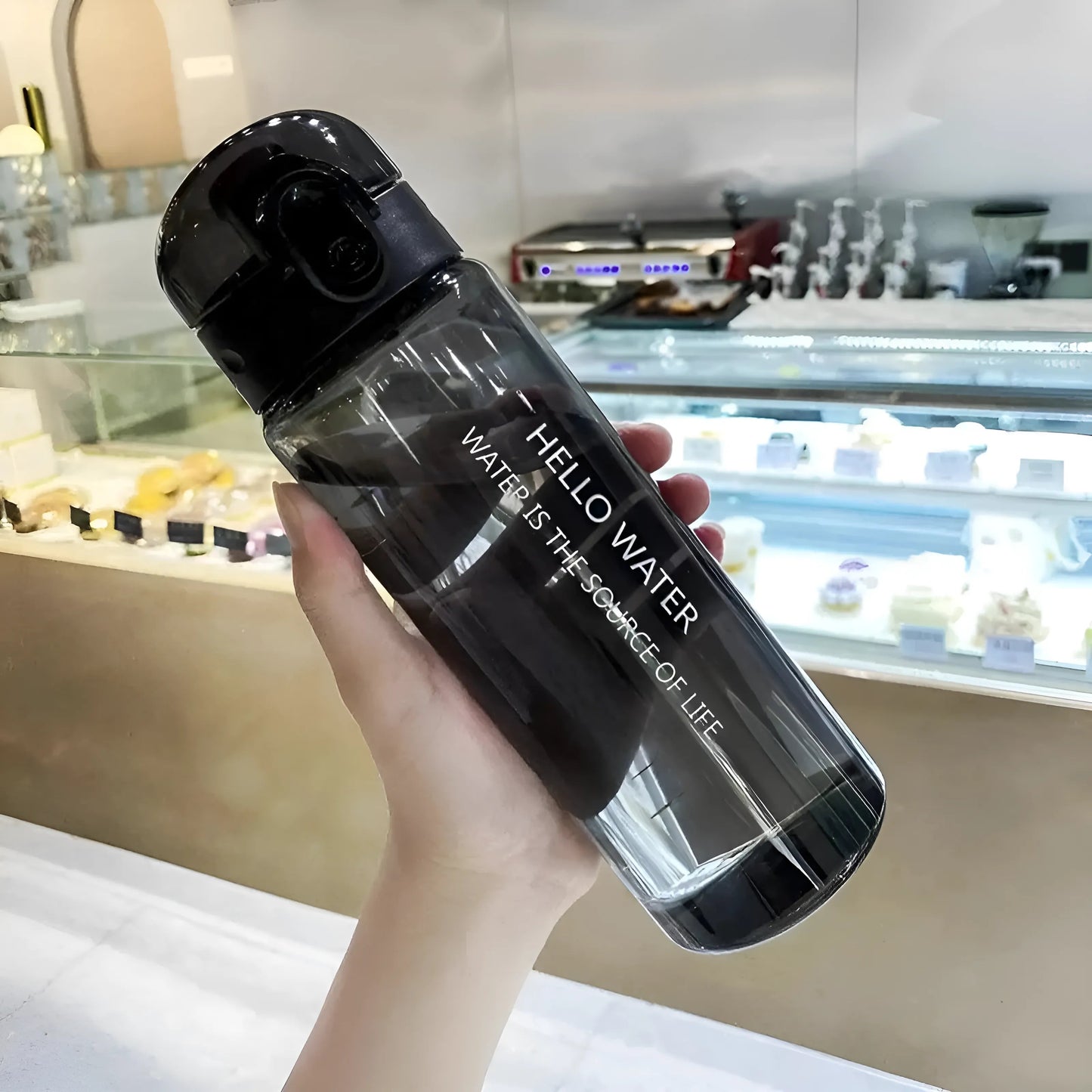 Black Universal Water Bottle