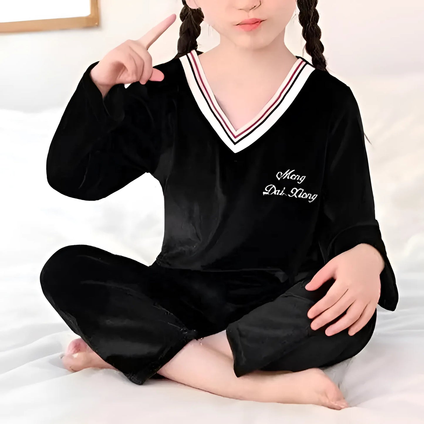 Black Velvet Children's Pyjamas