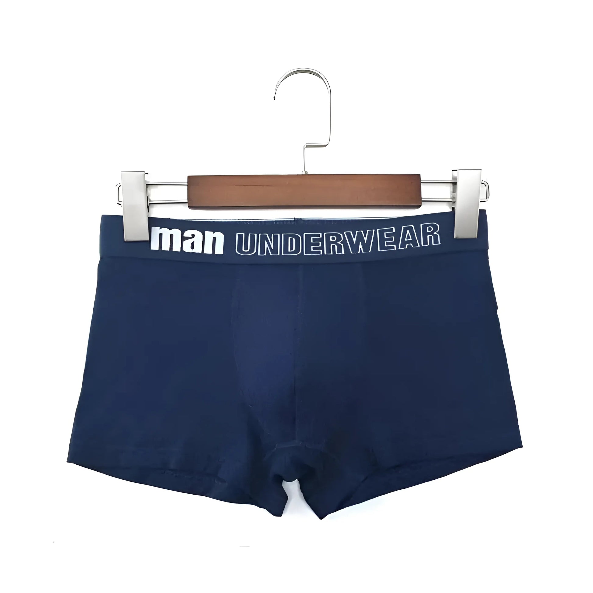 Blue Classic Men's Boxer Shorts by Manunderwear