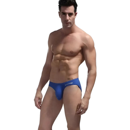 Blue Men's Fitted Briefs