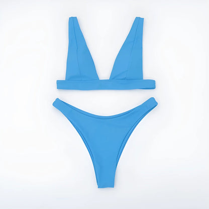 Blue Universal Two-Piece Swimsuit