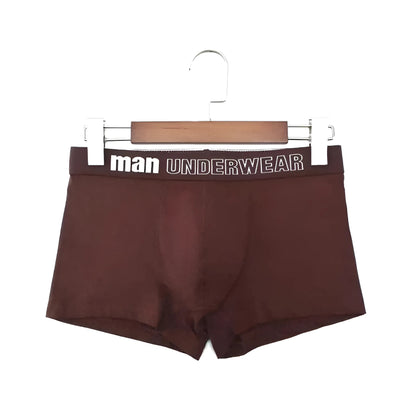 Brown Classic Men's Boxer Shorts by Manunderwear