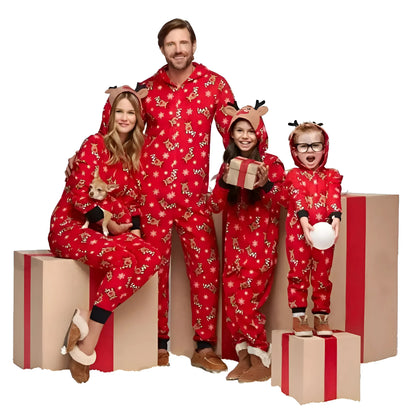  Children's Christmas-Themed One-Piece Pyjama