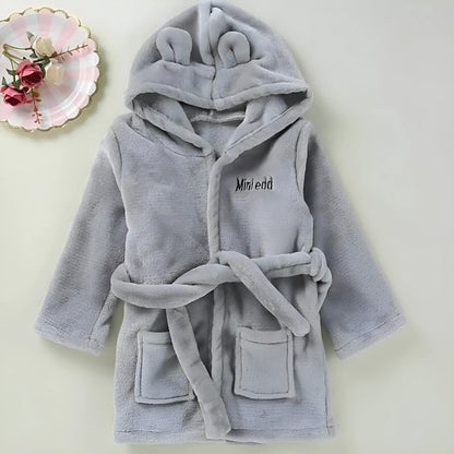  Children's Hooded Bathrobe