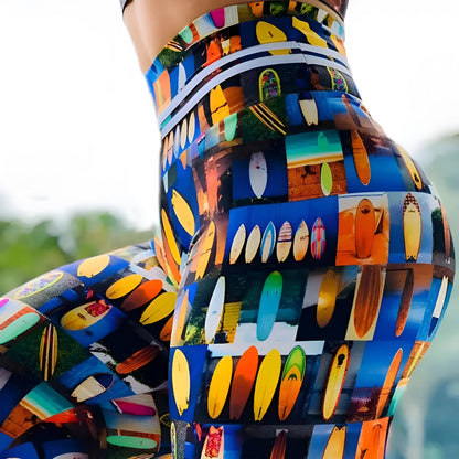  Colourful Patterned Sports Leggings