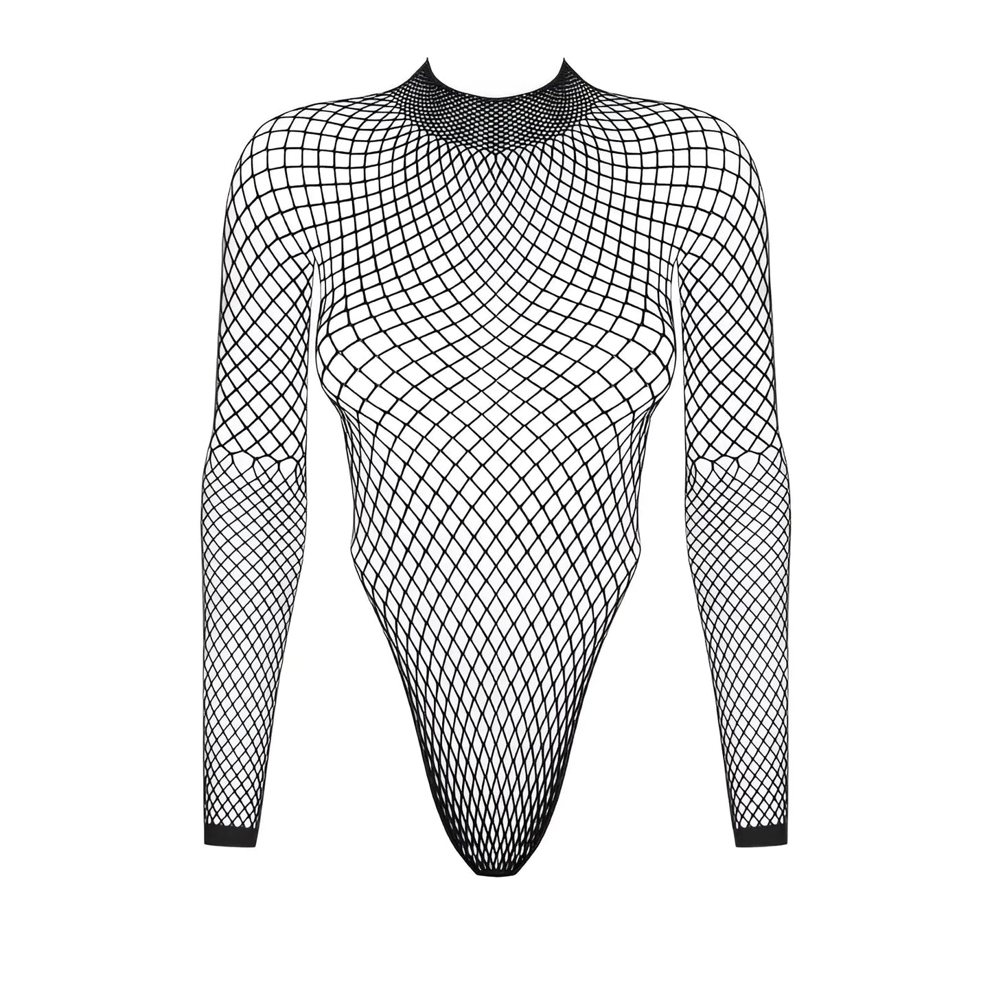 Long Sleeve Mesh Body