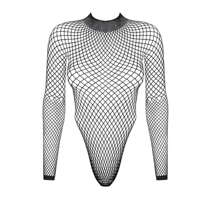 Long Sleeve Mesh Body