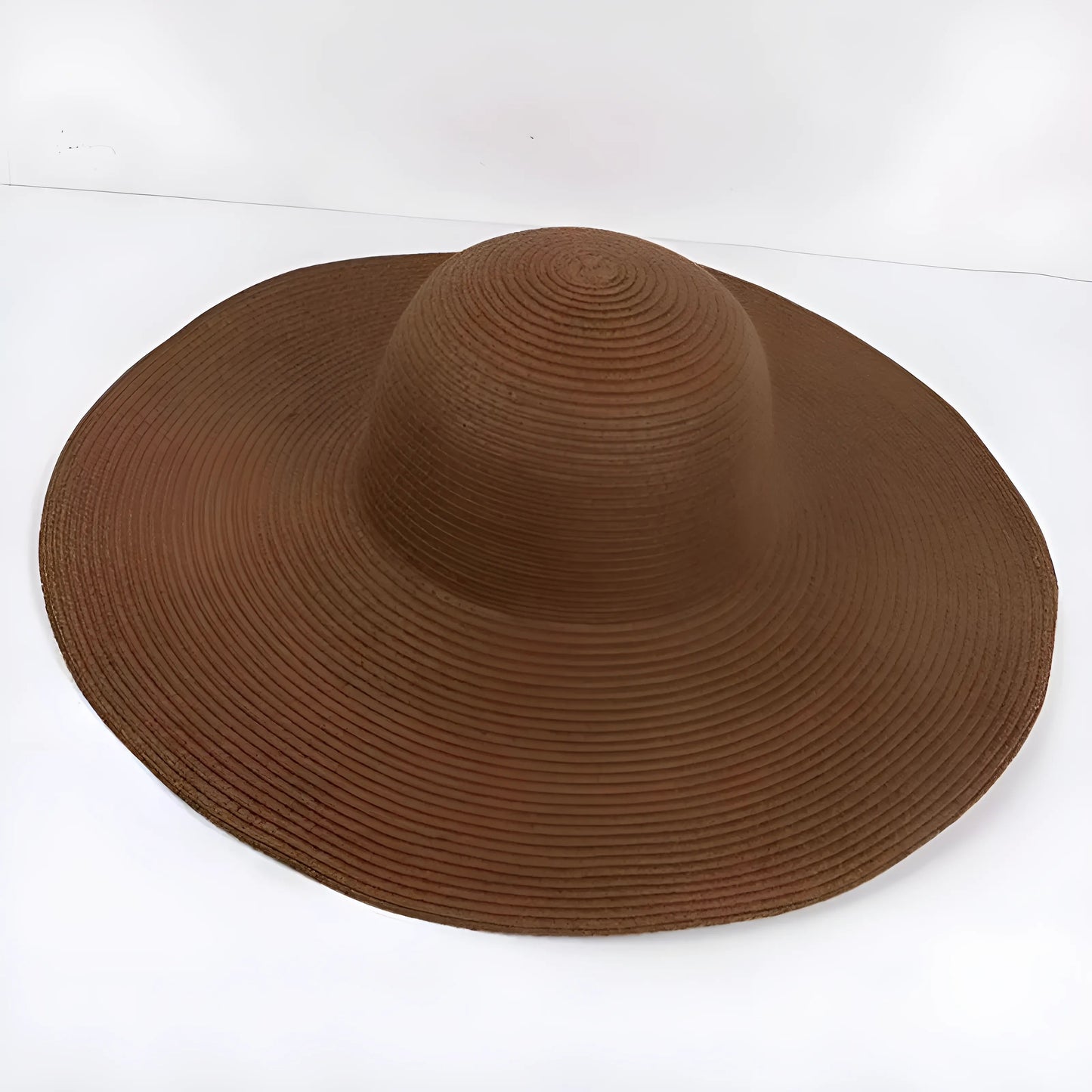 Dark Brown Classic Beach Hat