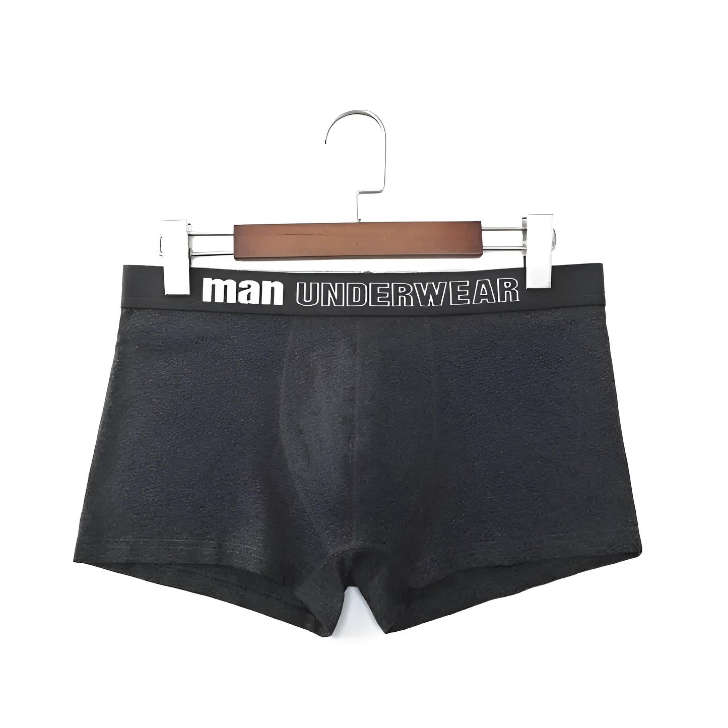 Dark Grey Classic Men's Boxer Shorts by Manunderwear