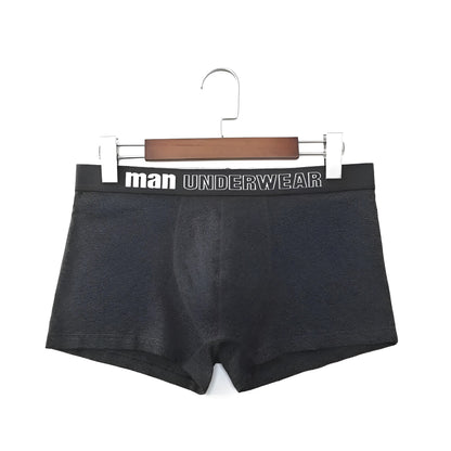 Dark Grey Classic Men's Boxer Shorts by Manunderwear