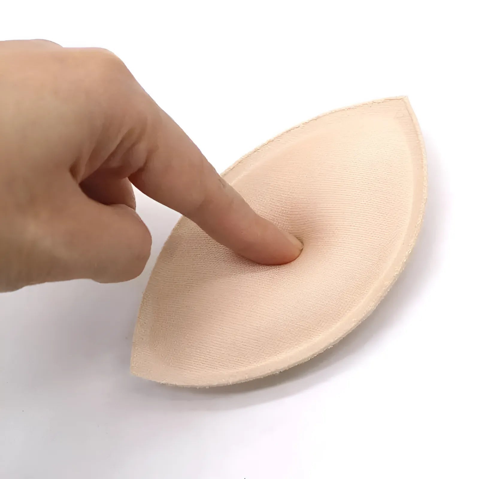  Drop-Shaped Fabric Bra Inserts