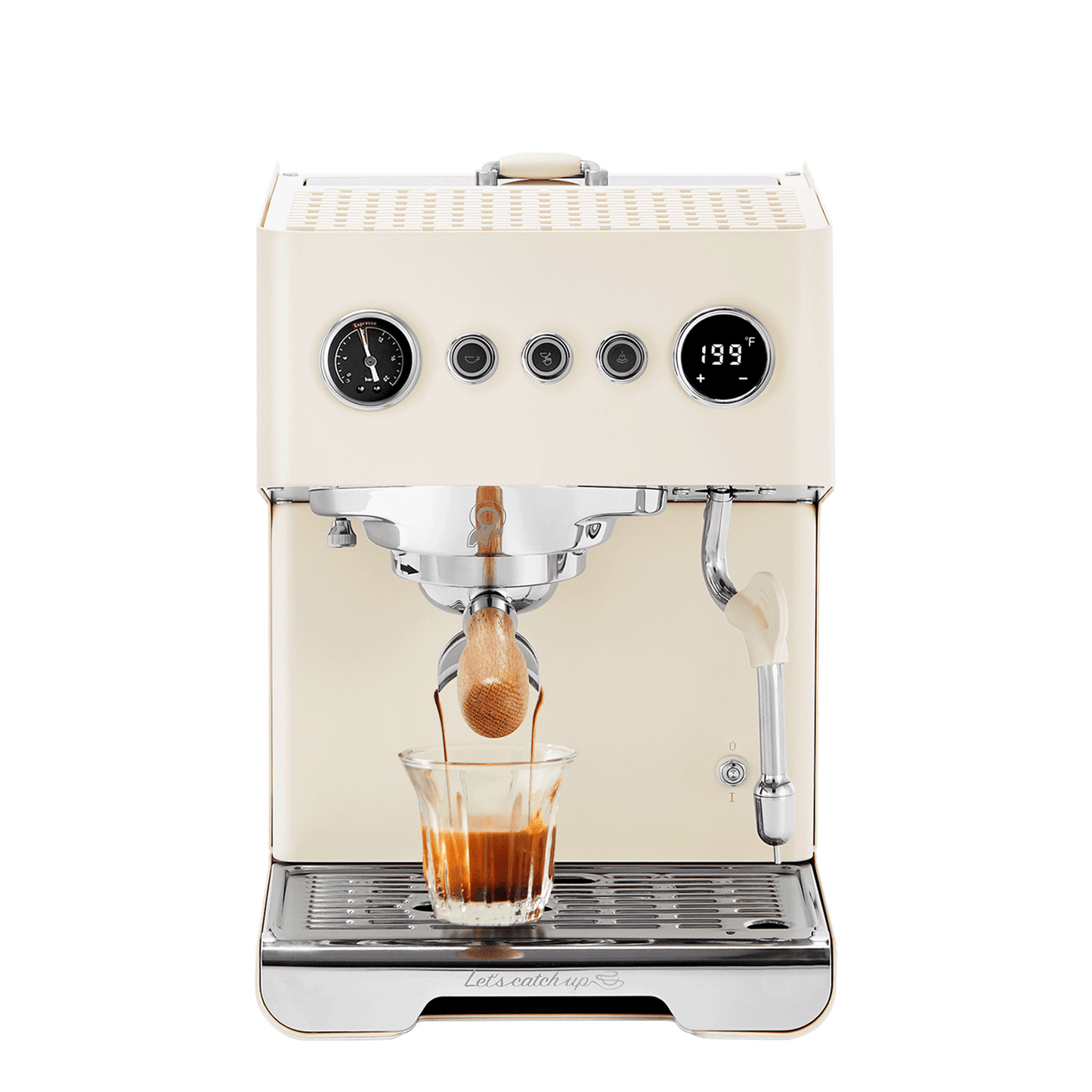 Gemilai Ele G3028a Semi-Automatic Espresso Machine Dual PID & Adjustable Dual-Mode OPV