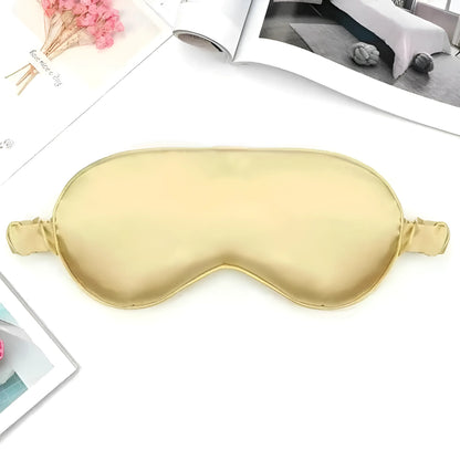 Gold Silk Eye Mask