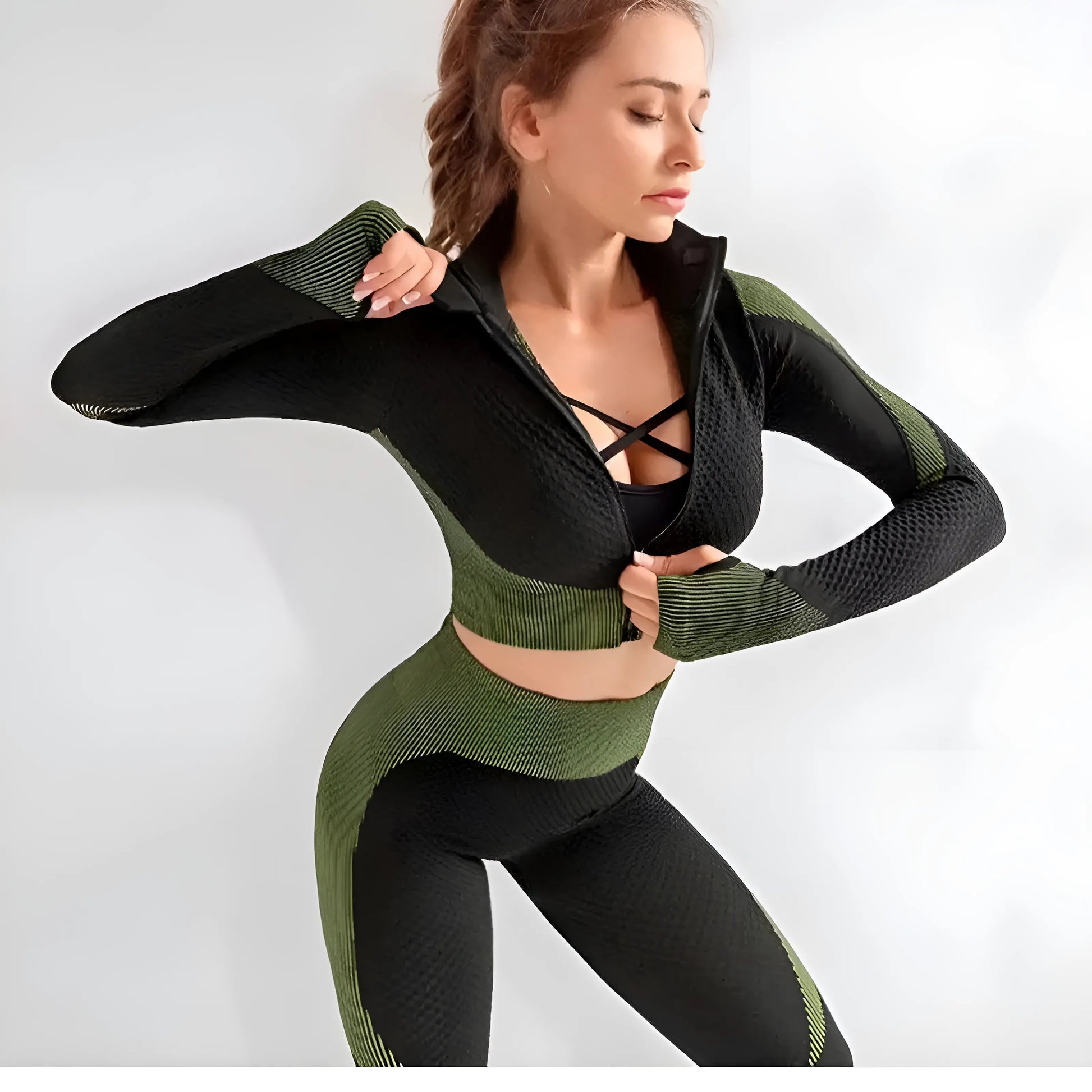 Green 3-Piece Sports Set