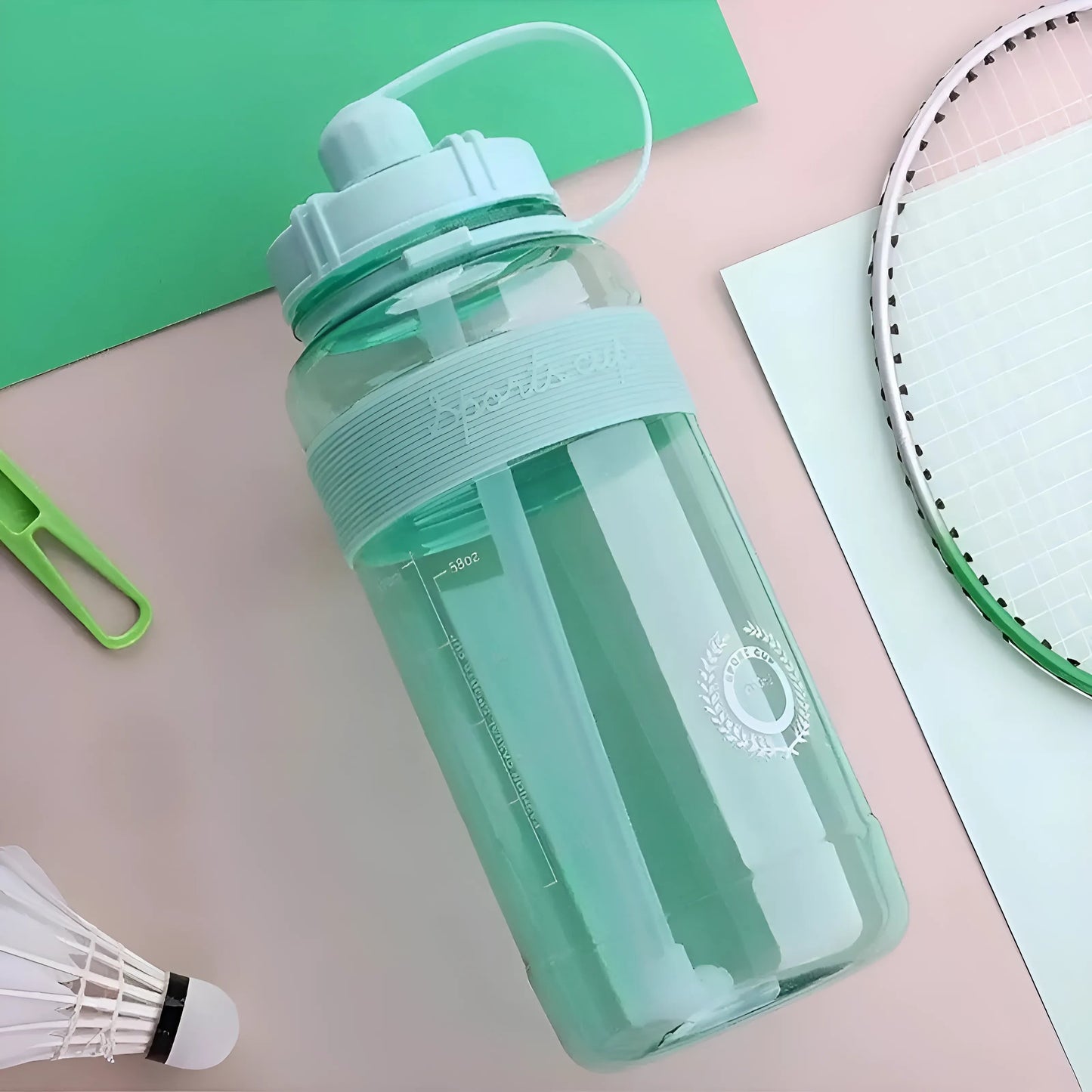 Green Large Water Bottle