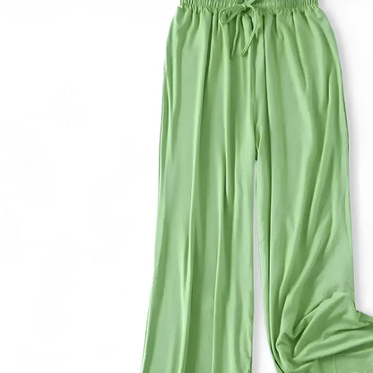 Green Loose Sleep Trousers