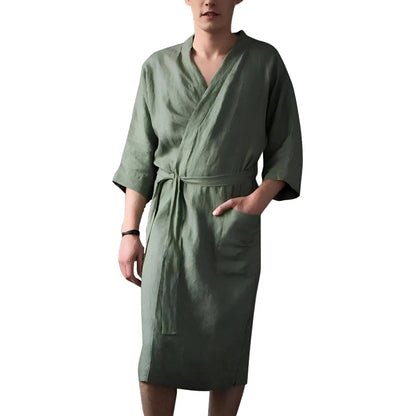 Green Men's Classic Cut Robe