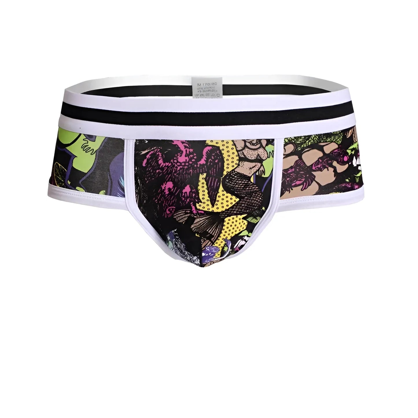 Green Men's Push-Up Briefs