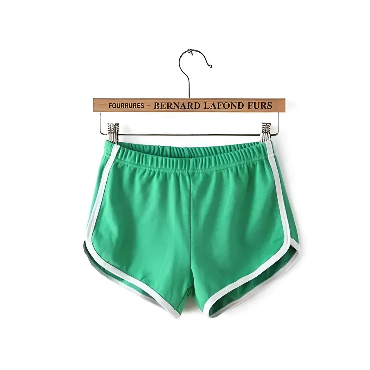 Green Sporty Sleep Shorts