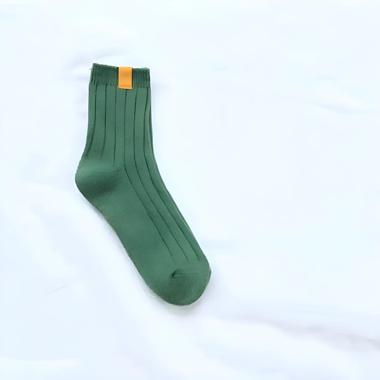 Green Striped Socks