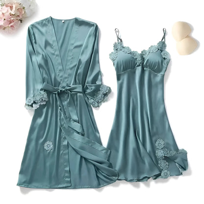 Green Two-Piece Sleep Set