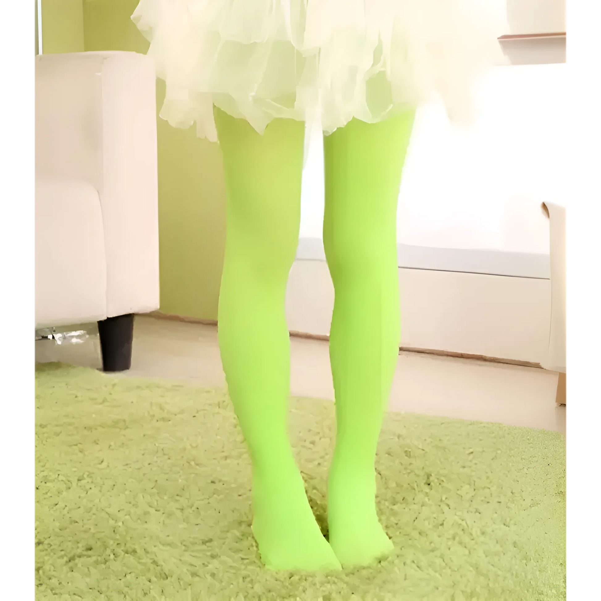 Green Universal Children's Tights