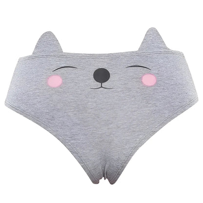 Grey Cat-Themed Figurine