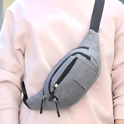 Grey Classic Waist Bag