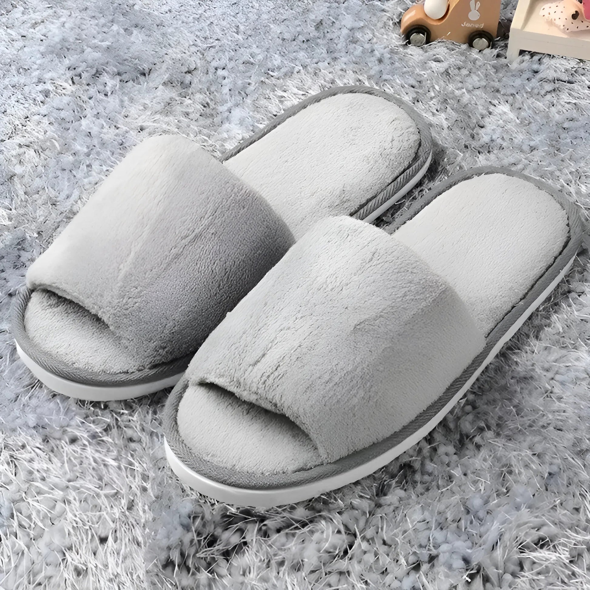 Grey Classic Women's Slippers