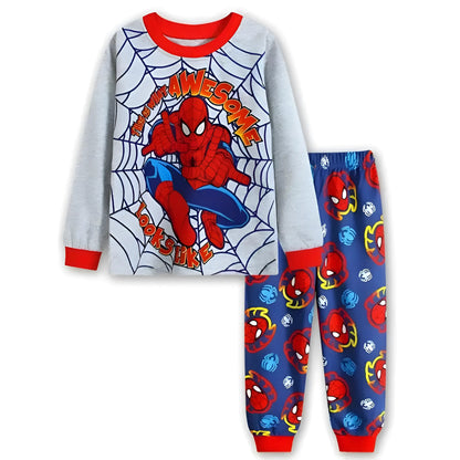 Grey Kids' Superhero Pyjamas