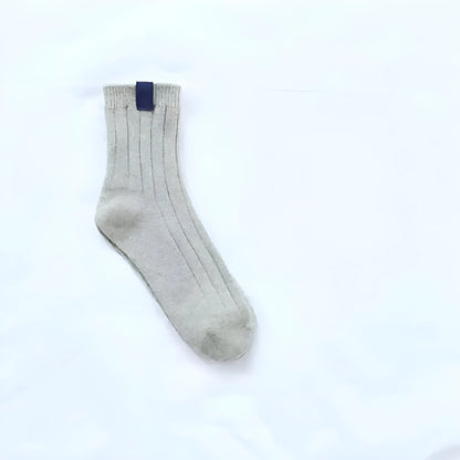 Grey Striped Socks