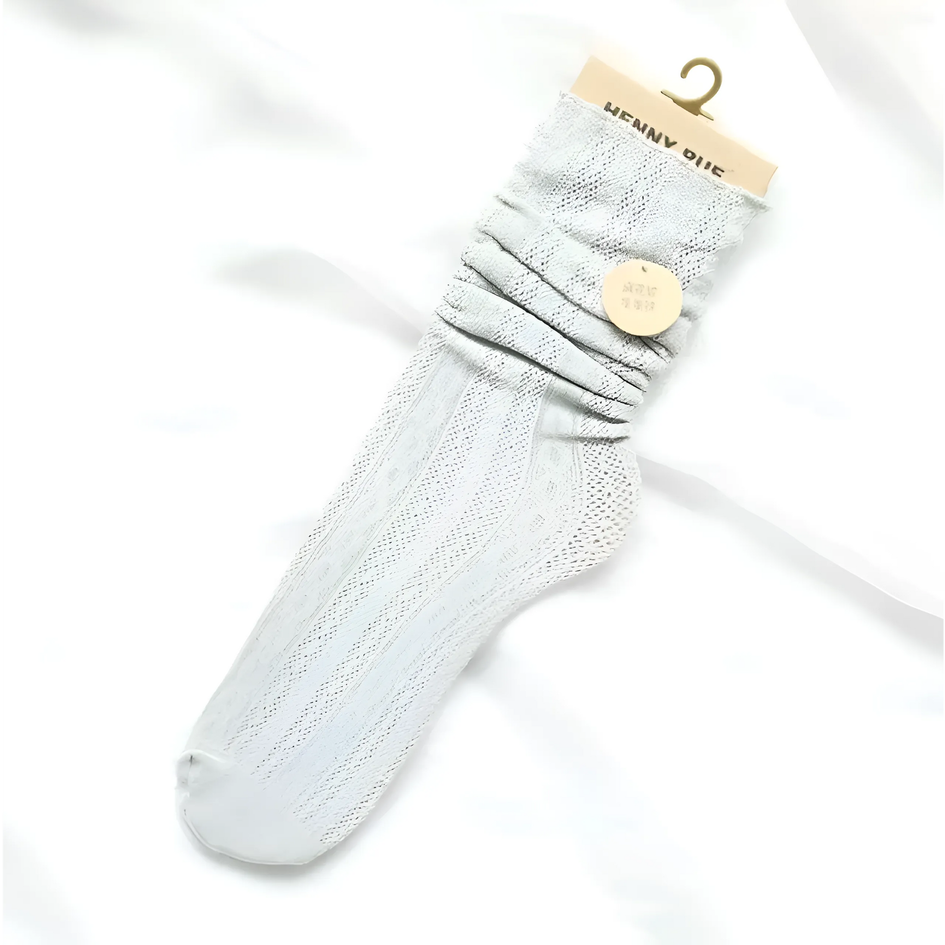 Grey Women's Openwork Socks