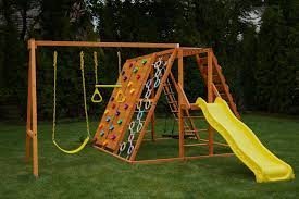 Avenlur Sycamore Backyard Climbing Set – 2 Swings
