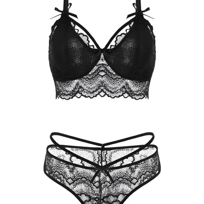  Lace Lingerie Set with Bralette