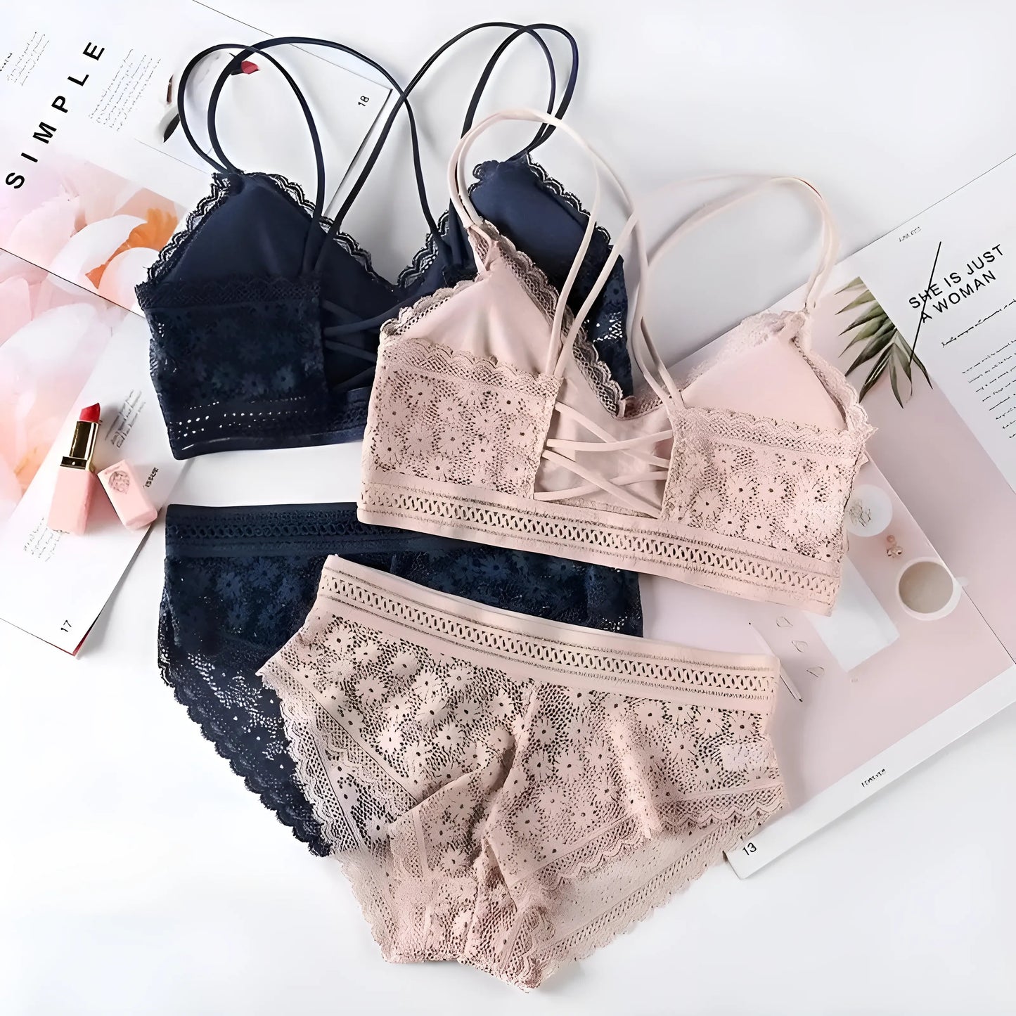  Lace Nightwear Set