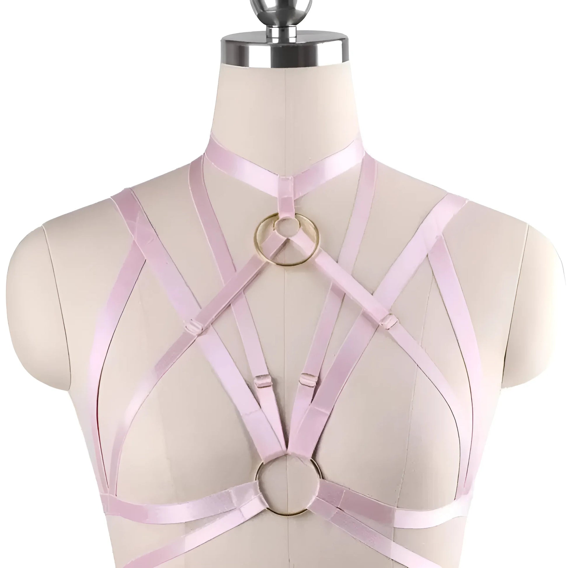 Light Pink Pastel Coloured Harness