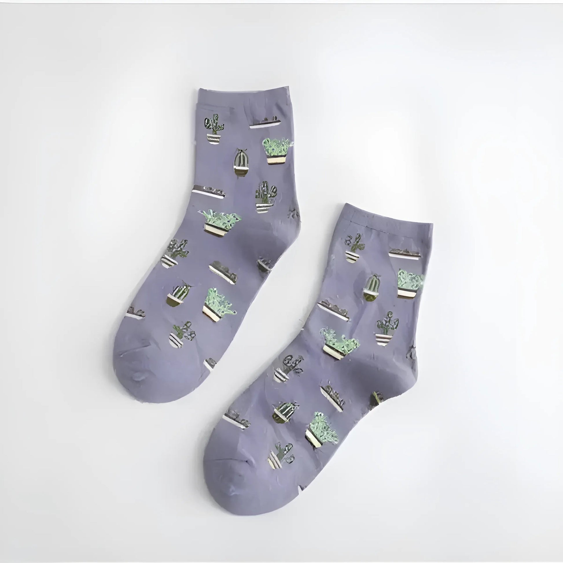  Long Cactus Socks