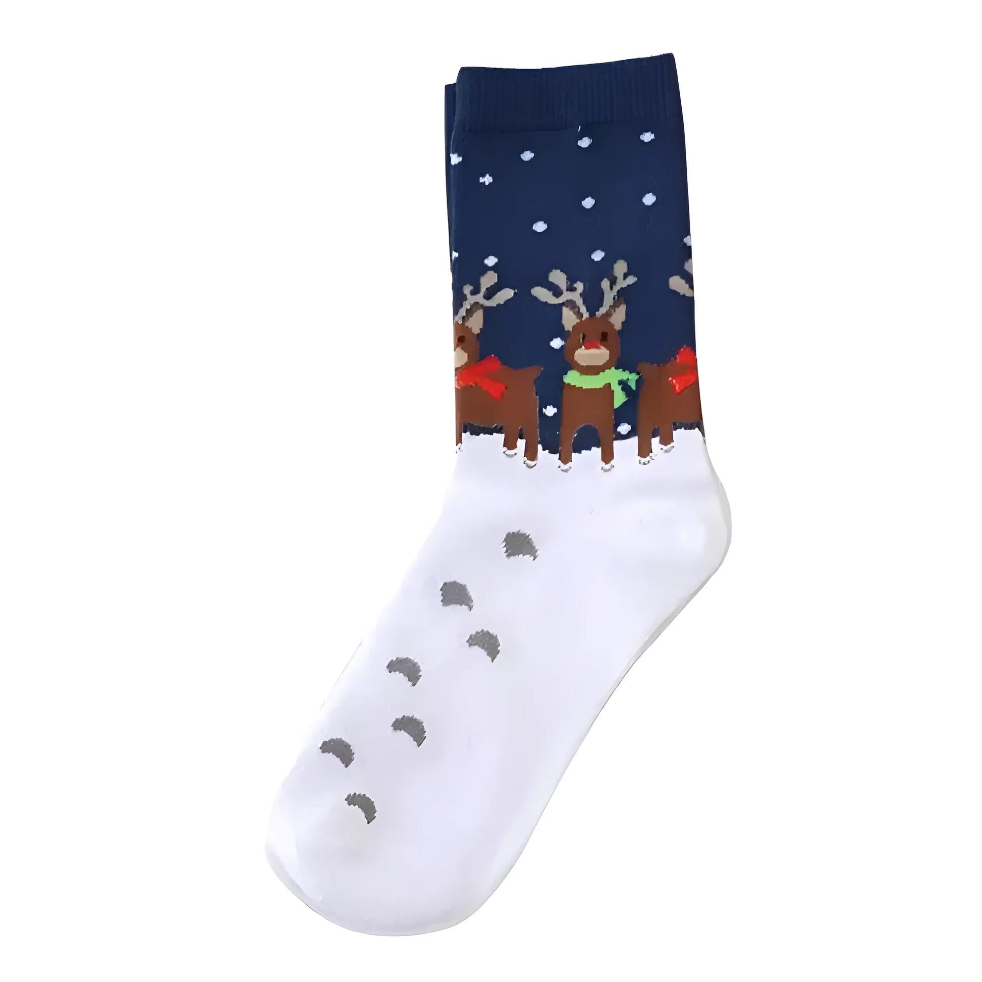  Long Christmas Patterned Socks