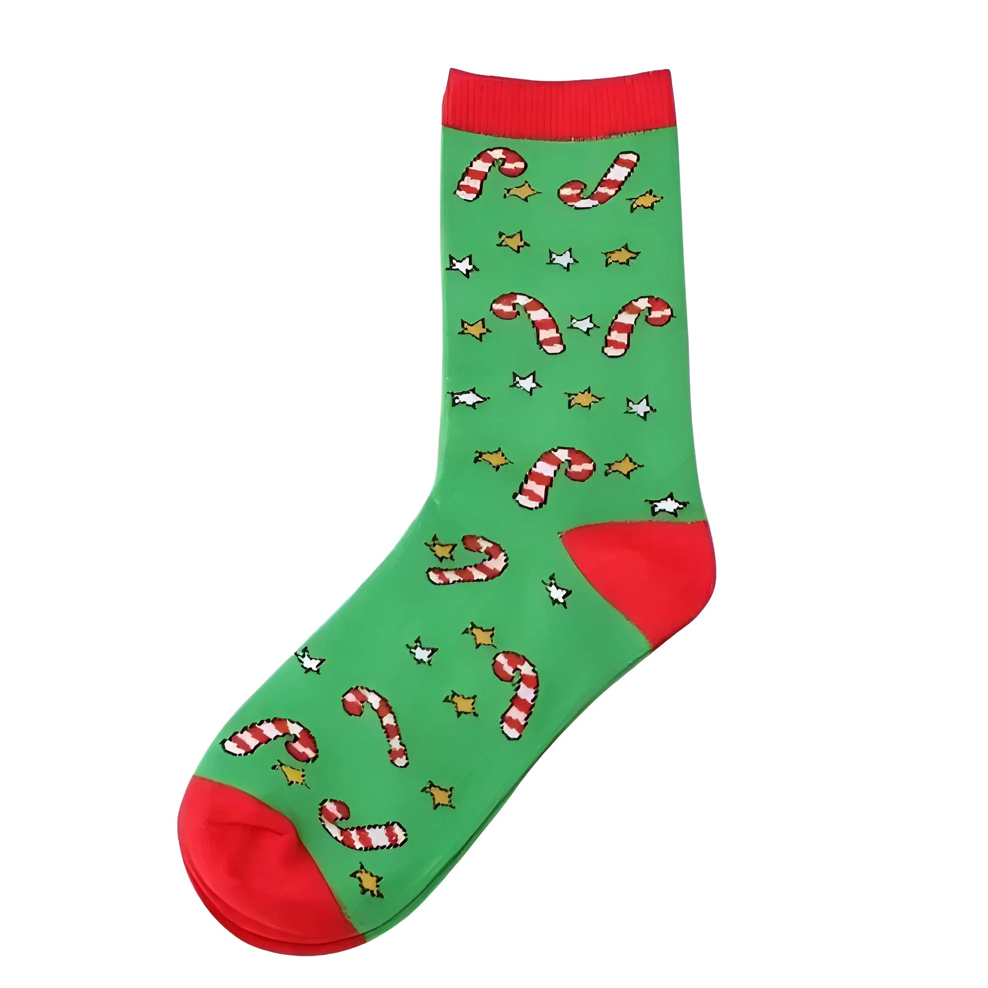  Long Christmas Patterned Socks