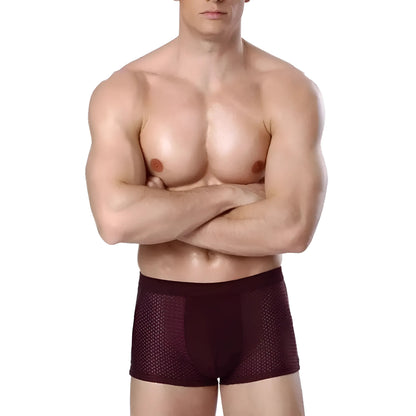  Men's Breathable Boxer Shorts